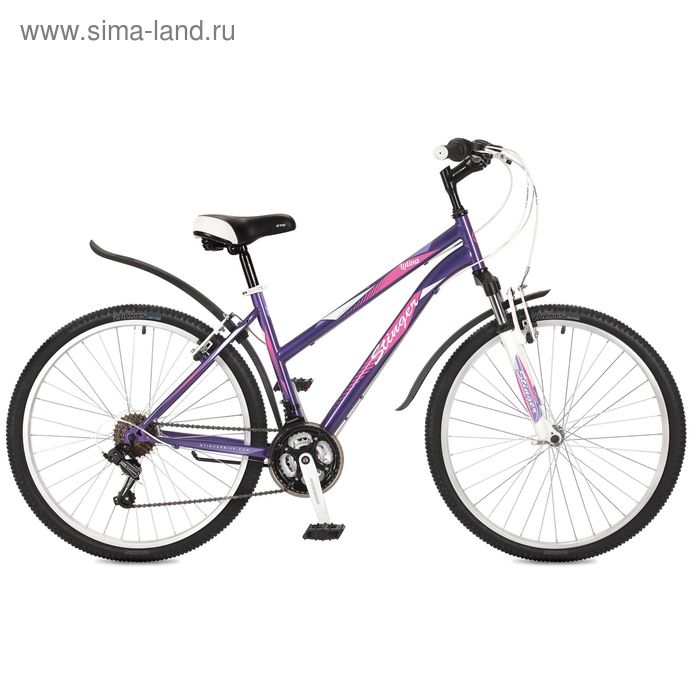 Велосипед 26" Stinger Latina, 2017, цвет фиолетовый, размер 17"