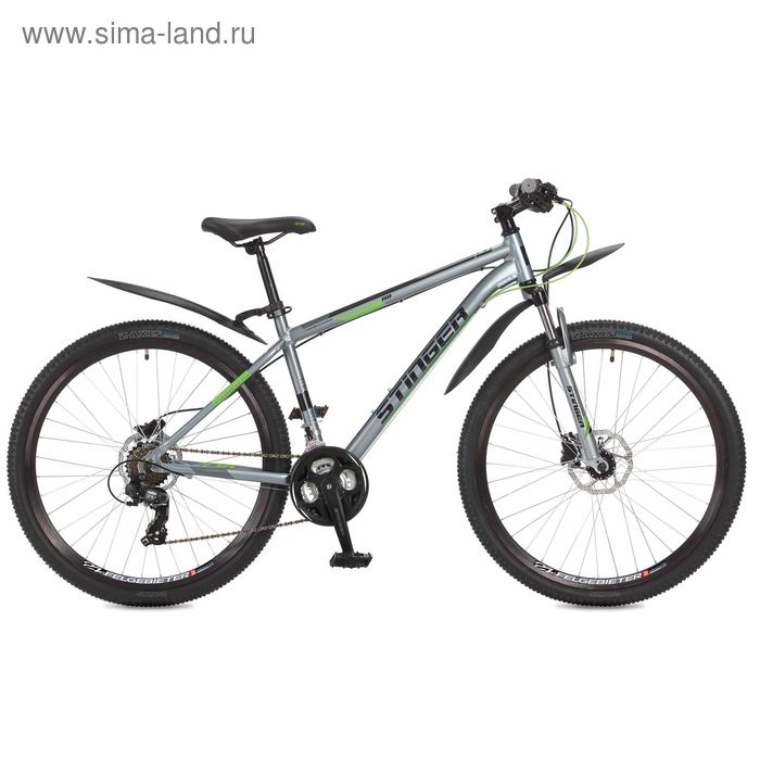 Велосипед 27,5" Stinger Graphite HD, 2017, цвет серый, размер 16" - Фото 1