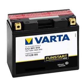 Аккумуляторная батарея Varta 12 Ач Moto AGM 512 901 019 (YT12B-BS), прямая полярность