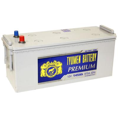 Аккумуляторная батарея TYUMEN BATTERY 145 Ач 6СТ-145LA Premium, прямая полярность