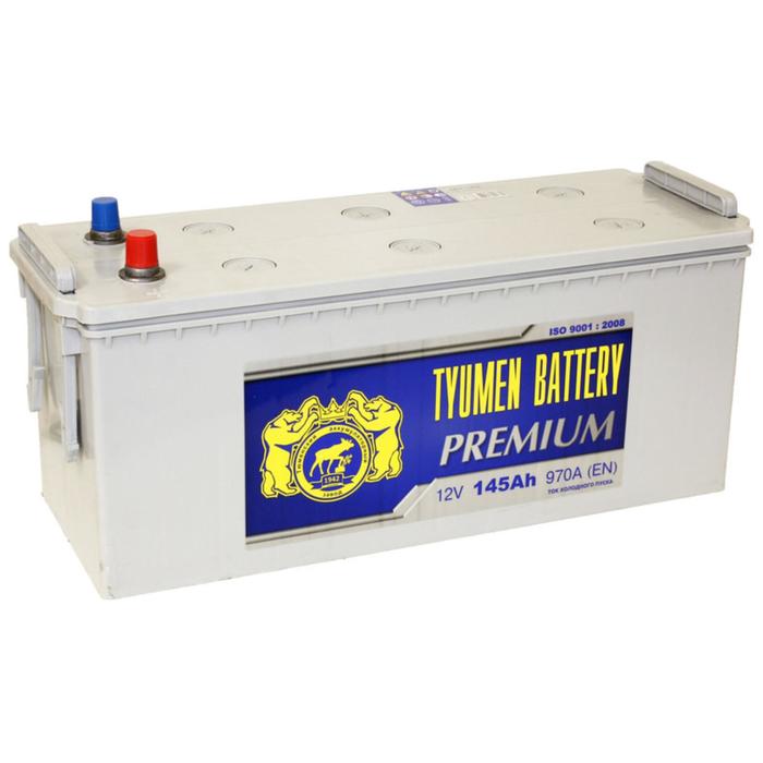 Аккумуляторная батарея TYUMEN BATTERY 145 Ач 6СТ-145LA Premium, прямая полярность - Фото 1