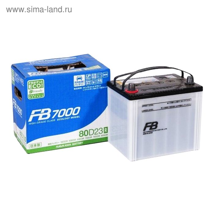 Аккумуляторная батарея FB9000 70 Ач 85D23R, прямая полярность - Фото 1