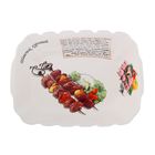 Блюдо для шашлыка "Шашлык куриный", 35,5х26х6,3 см, цветная упаковка - Фото 1