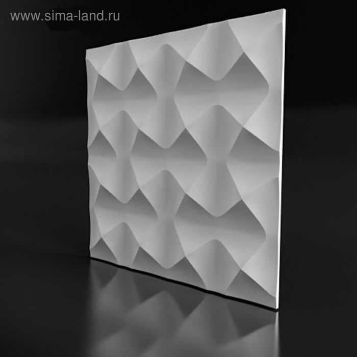 Гипсовая 3D панель "Духр" 500х500 - Фото 1