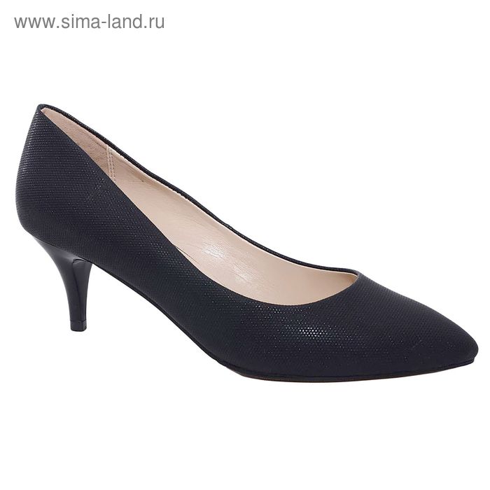 Туфли женские, цвет чёрный, размер 36 - Фото 1