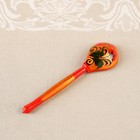 Сахарница дерево хохлома «Красота» с ложкой, 10×9 см - Фото 12