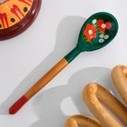 Сахарница дерево хохлома «Красота» с ложкой, 10×9 см - Фото 13