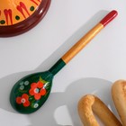 Сахарница дерево хохлома «Красота» с ложкой, 10×9 см - Фото 14