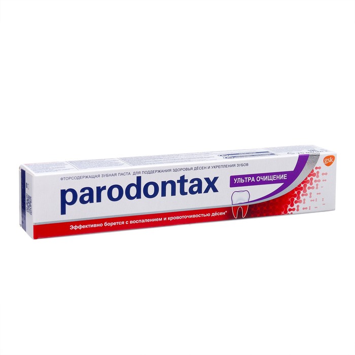 Зубная паста Parodontax «Ультра очищение», с фтором, 75 мл - Фото 1