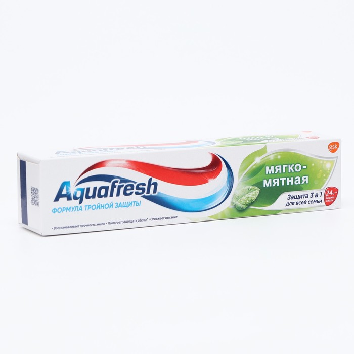 Зубная паста Aquafresh Тотал «Мягко - мятная», 100 мл - Фото 1