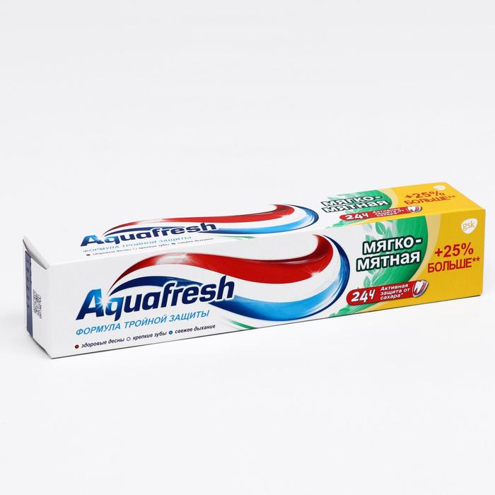 Зубная паста Aquafresh Тотал «Мятная», 125 мл - Фото 1