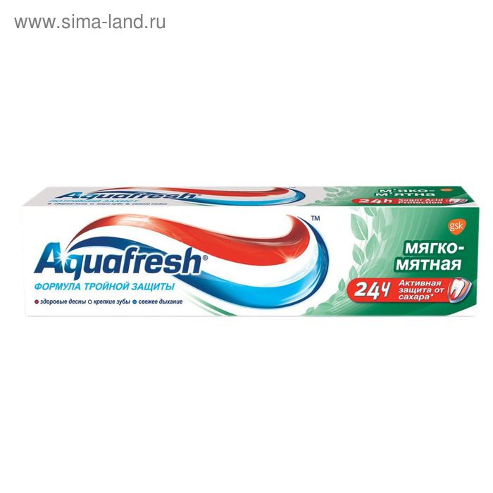 Зубная паста Aquafresh «Мятная», 50 мл - Фото 1