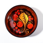 Розетка дерево хохлома, 10×4 см - Фото 3