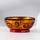 Розетка дерево хохлома, 10×4 см - Фото 4