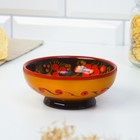 Розетка дерево хохлома, 10×4 см - Фото 6