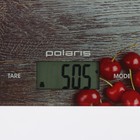 Весы кухонные Polaris PKS 1046 DG, до 10 кг, серые - Фото 3