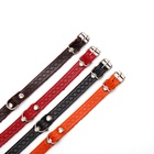 Ошейник, 1.2 см, ОШ 20-26 см, однослойный, неукрашенный, цвет и вид МИКС - Фото 9