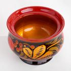 Сахарница дерево хохлома «Ягодка клубника» - Фото 4