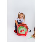 Рюкзак школьный, 2 отдела на молниях, 2 наружных кармана, цвет красный/зелёный - Фото 9