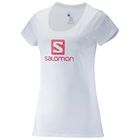 Футболка женская SALOMON CORP LOGO SS TEE W White (р.42-44) L38213400 - Фото 1