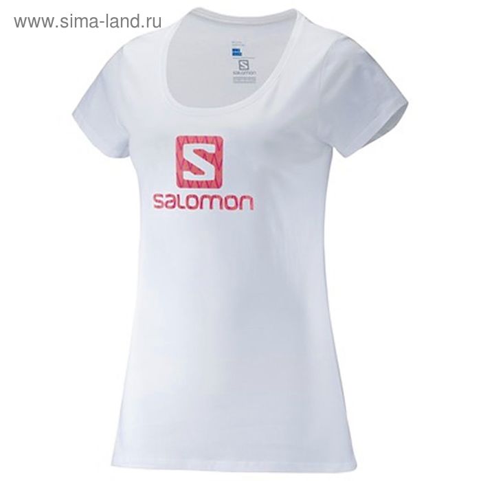 Футболка женская SALOMON CORP LOGO SS TEE W White (р.42-44) L38213400 - Фото 1