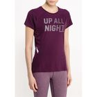 Футболка женская PUMA NightCat S S Tee W italian plum (р.44-46) 51302405 - Фото 3