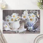 Салфетка сервировочная на стол «Ромашки», 26×41 см - Фото 1