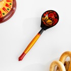 Сахарница дерево хохлома «Ягодка» с ложкой, 10.5×11 см - Фото 4