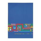 Тетрадь А4 96 листов линейка «Яркая графика-1», картонная обложка, ламинация - Фото 1