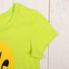 Костюм для девочки "Smile" (фуфайка, юбка), рост 98 см (26), цвет лимонный Р608735 - Фото 4