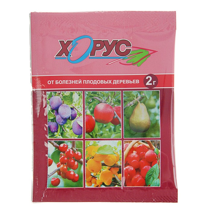 Средство от болезней плодовых культур Хорус, пакет, 2 г - Фото 1