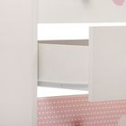 Комод детский пеленальный «Мишки, сердечки» с фотопечатью, 4 выдвижных ящика, цвет белый - Фото 3