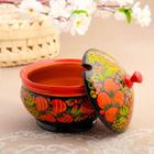 Сахарница дерево «Ягодка», большая, 400 мл, 13×15 см, хохлома - Фото 7