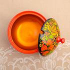 Сахарница дерево «Ягодка», большая, 400 мл, 13×15 см, хохлома - Фото 8