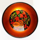 Чашка деревянная хохлома «Ягодка», 15×7 см - Фото 4