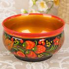 Чашка деревянная хохлома «Ягодка», 15×7 см - Фото 6