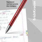 Ручка гелевая ErichKrause R-301 Original Gel, узел 0.5 мм, чернила красные, длина линии письма 600 метров 2329672 - фото 5041881