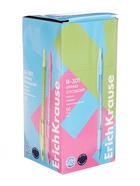 Ручка шариковая ErichKrause. R-301 Spring Stick & Grip, синий стержень, узел 0.7 мм, резиновый упор, МИКС - Фото 10