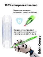 Ручка шариковая ErichKrause R=301 Spring Stick & Grip, узел 0.7 мм, синяя, резиновый упор, МИКС - Фото 8