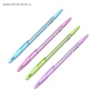 Ручка шариковая ErichKrause. R-301 Spring Stick & Grip, синий стержень, узел 0.7 мм, резиновый упор, МИКС - Фото 3