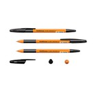 Ручка шариковая ErichKrause R-301 Orange Stick & Grip, узел 0.7 мм, стержень чёрный, резиновый упор, длина линии письма 1000 метров - Фото 2