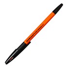 Ручка шариковая ErichKrause R-301 Orange Stick & Grip, узел 0.7 мм, стержень чёрный, резиновый упор, длина линии письма 1000 метров - Фото 5