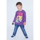 Джемпер для мальчика, рост 116 см, цвет фиолетовый 170217 - Фото 3