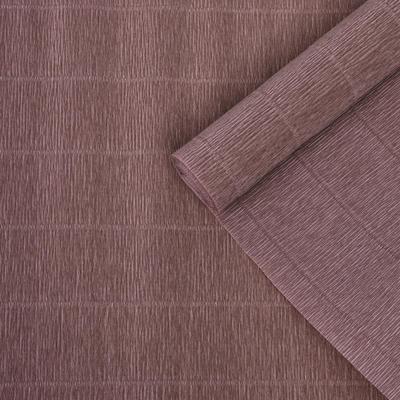 Бумага гофрированная, 17E/1 "Светло-каштановая (каурый)", 0,5 х 2,5 м