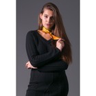 Платье-свитер женское, цвет чёрный, р-р 42, рост 168-170 - Фото 3