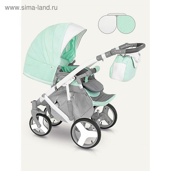 Детская коляска 3в1 Camarelo Pireus (Камарело Пиреус) (цвет pr-03) - Фото 1