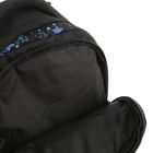 Рюкзак молодёжный Stavia 41 х 27 х 17 см, эргономичная спинка, «Звёзды», чёрный/лиловый - Фото 5