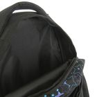Рюкзак молодёжный Stavia 41 х 27 х 17 см, эргономичная спинка, «Звёзды», чёрный/лиловый - Фото 6