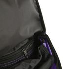 Рюкзак молодёжный Stavia 45 х 30 х 20 см, эргономичная спинка, «Перья», лиловый - Фото 5