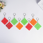 Головоломка пластик на кольце лабиринт, МИКС - Фото 4